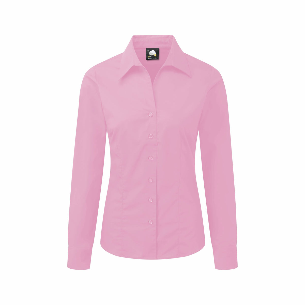 ØRN Edinburgh Premium L/S Blouse – Pink – front