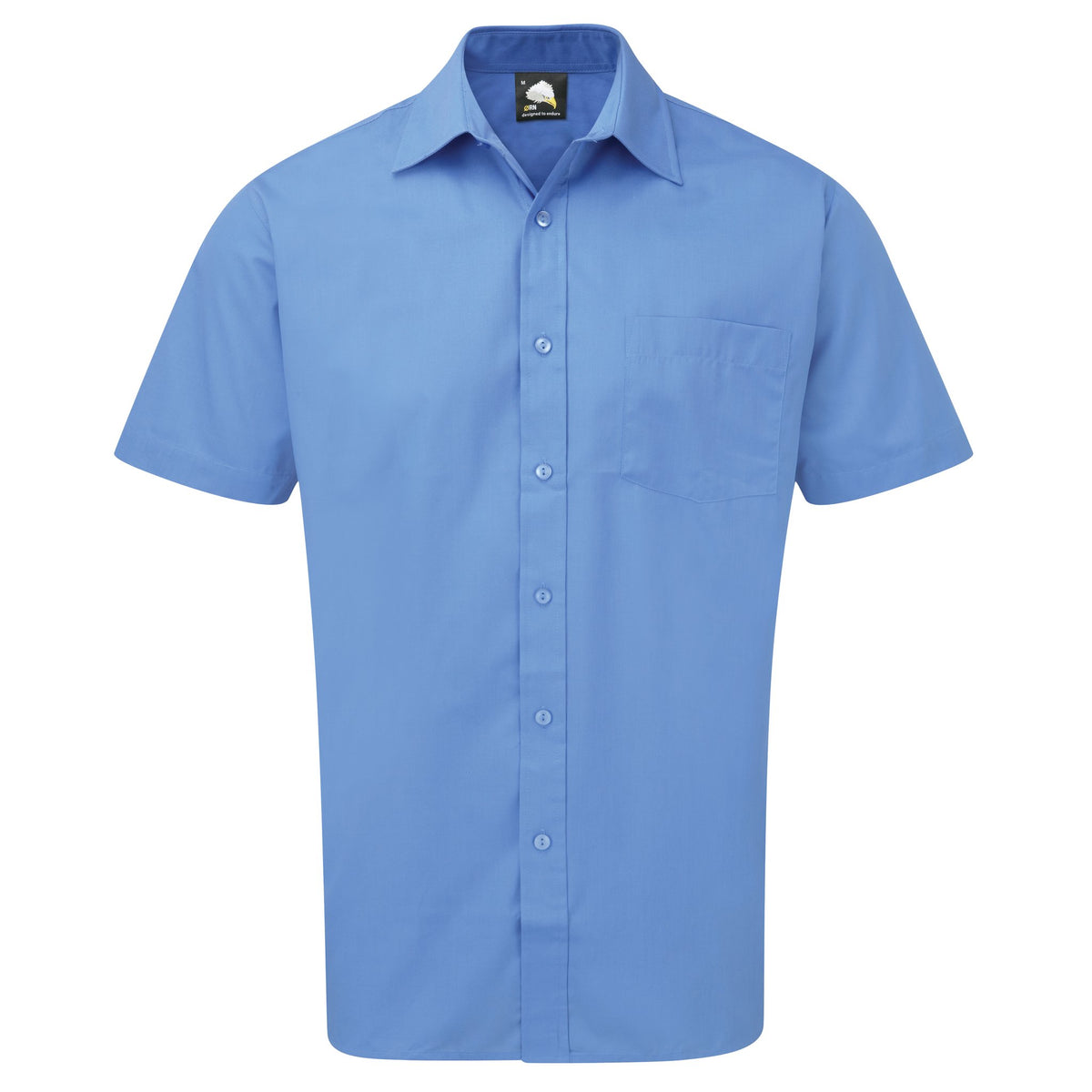 ØRN The Essential S/S Shirt – Sky – front