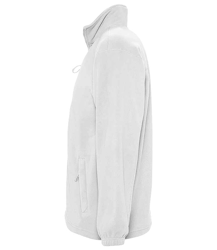 SOL'S Ladies North Fleece Jacket in White, side view
