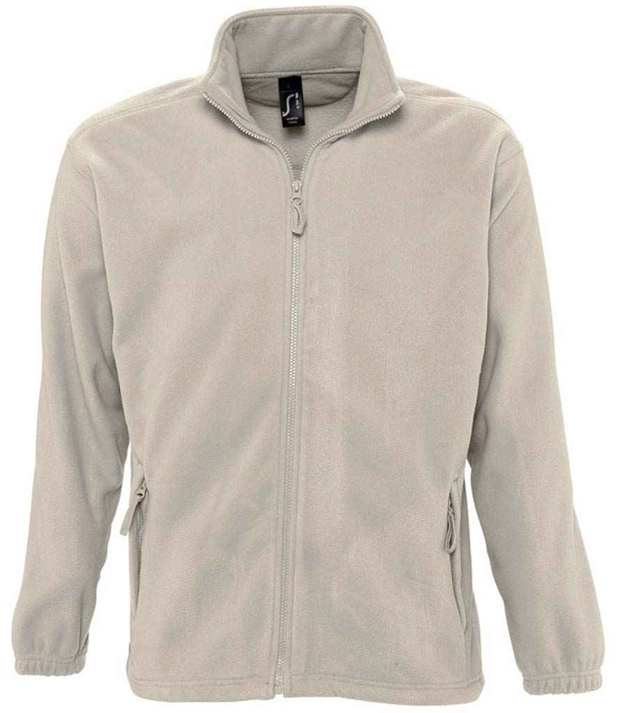 SOL'S North Fleece Jacket in Rope, front view