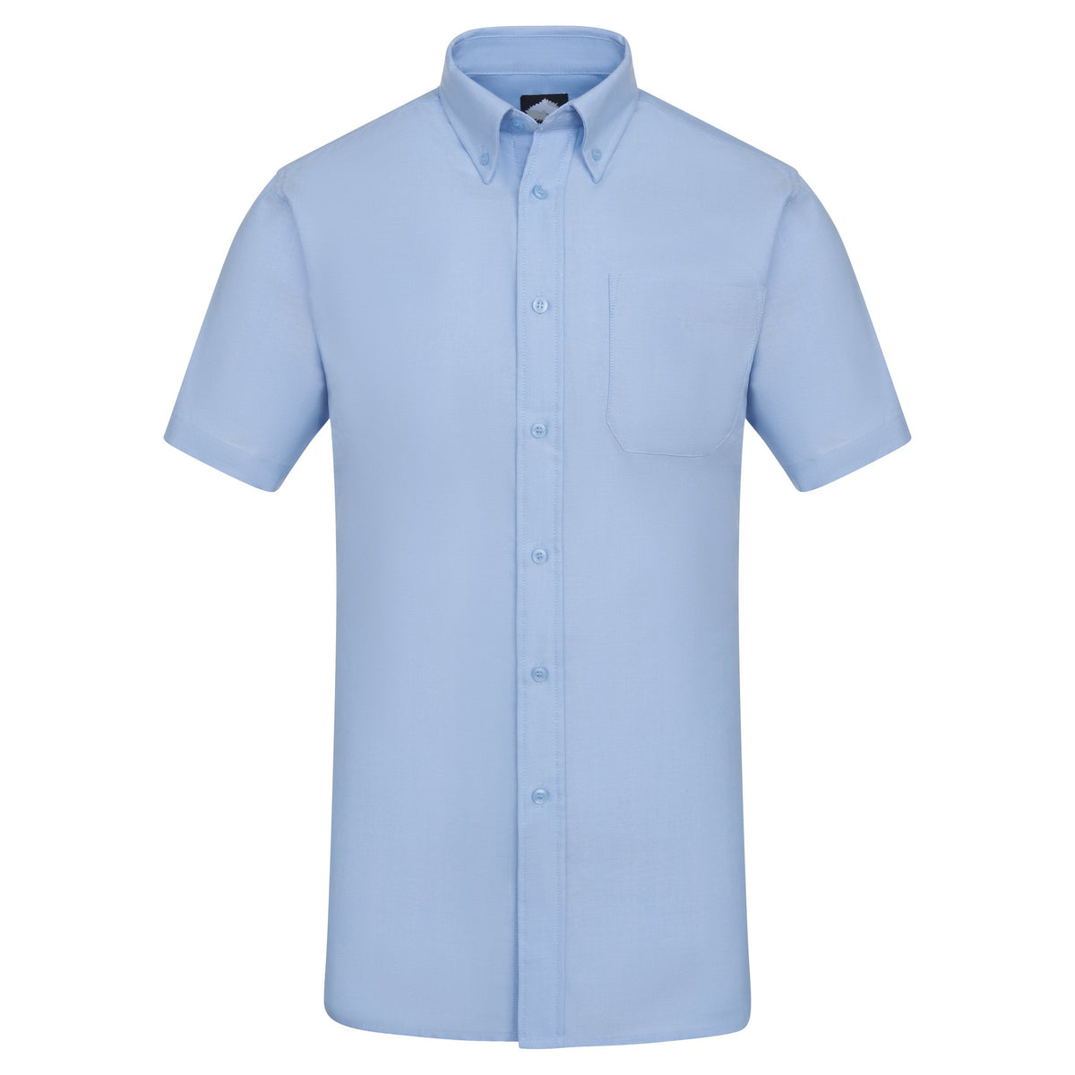 ØRN The Classic Oxford S/S Shirt – Sky – front