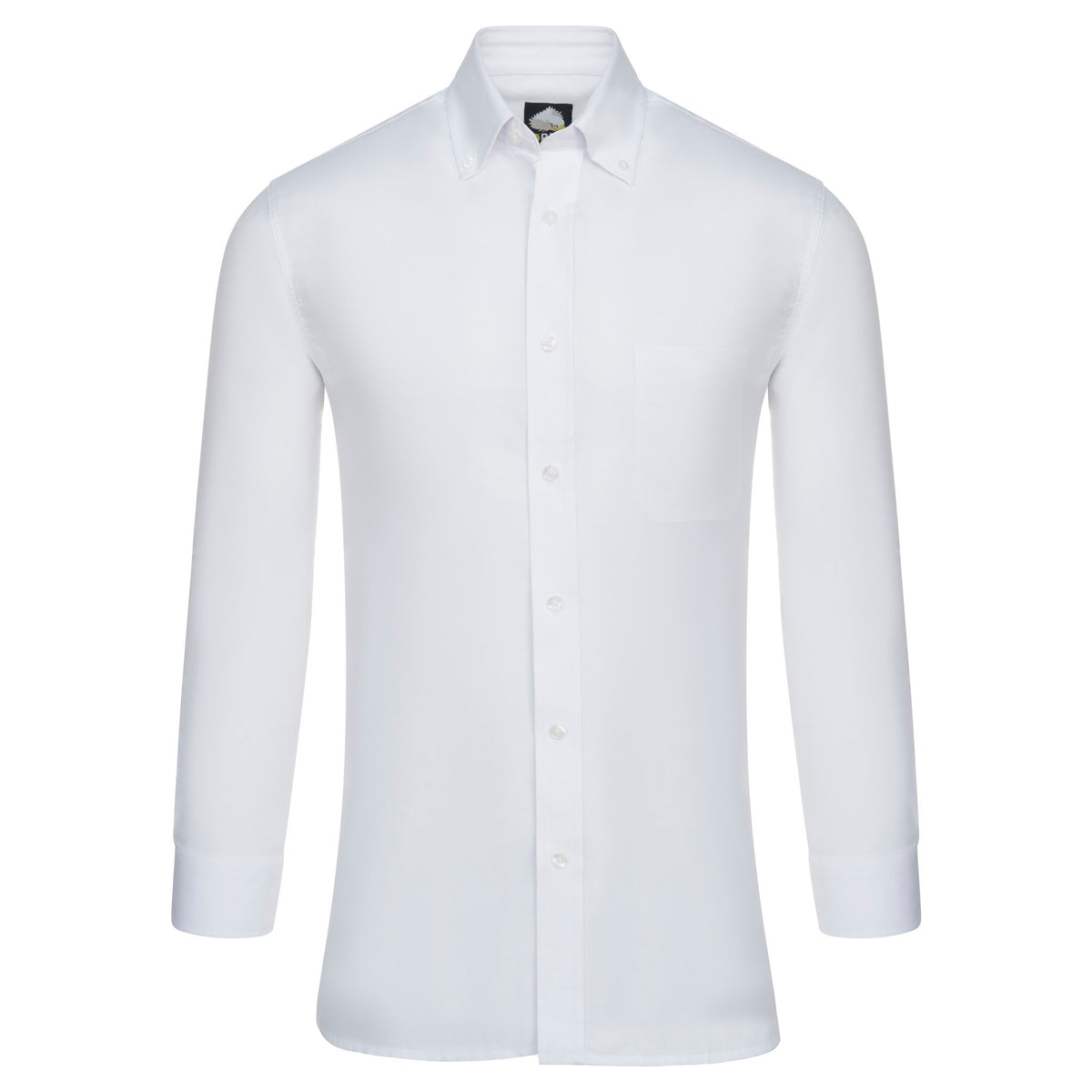 ØRN The Classic Oxford L/S Shirt – White – front