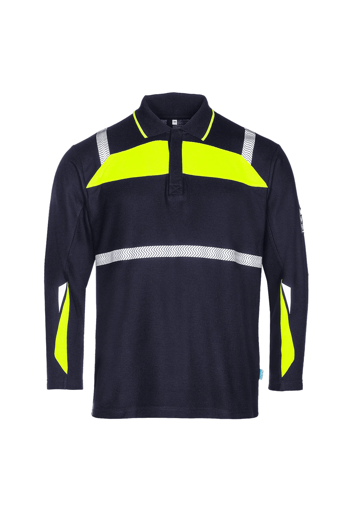 Sioen PRO Telfs in Navy blue/High-vis yellow, front view