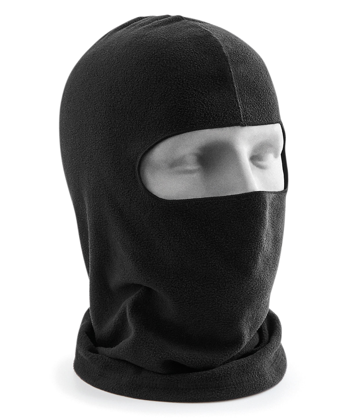 Beechfield Microfleece balaclava in Black, image 2