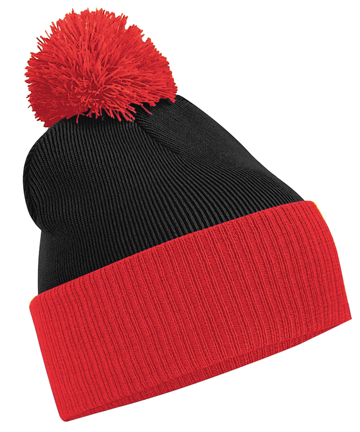 Beechfield Snowstar two-tone beanie, image 2