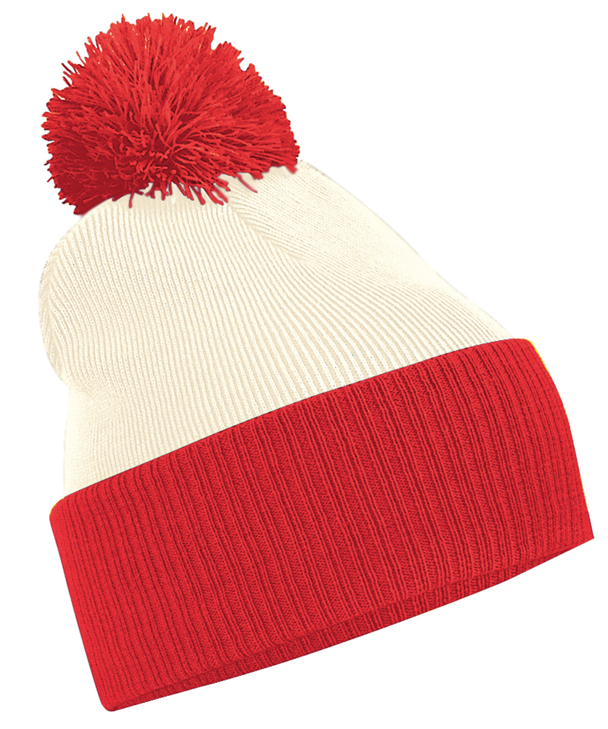 Beechfield Snowstar two-tone beanie, image 4
