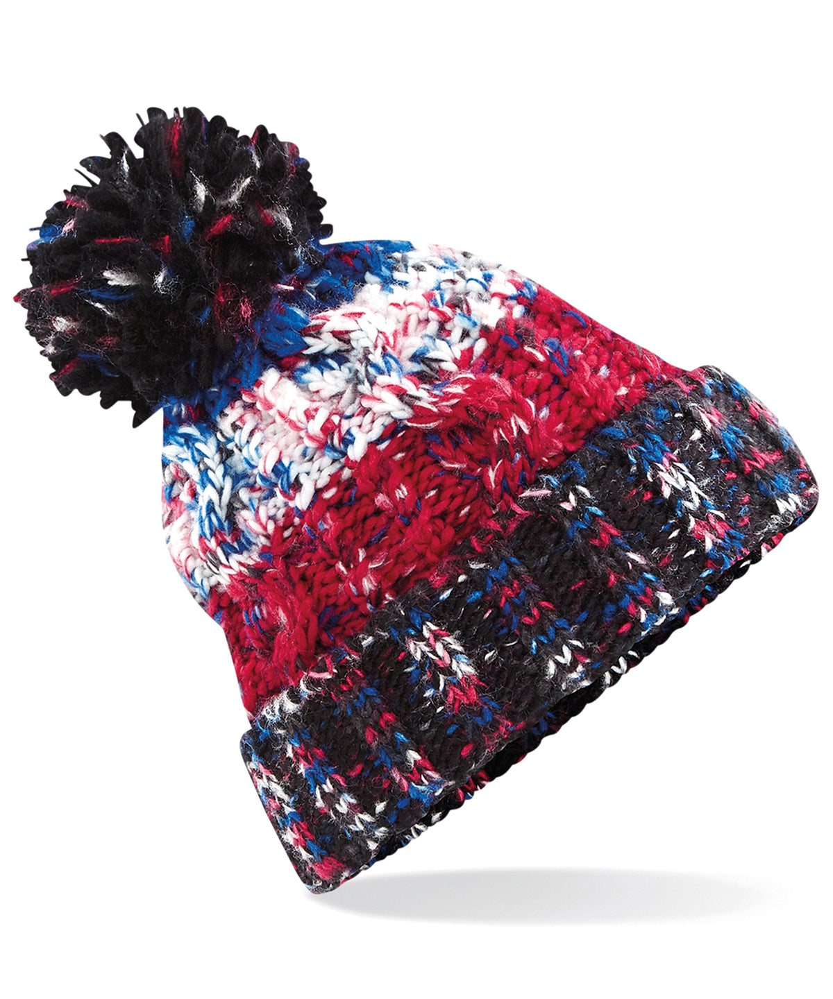Beechfield Corkscrew pom pom beanie, image 5