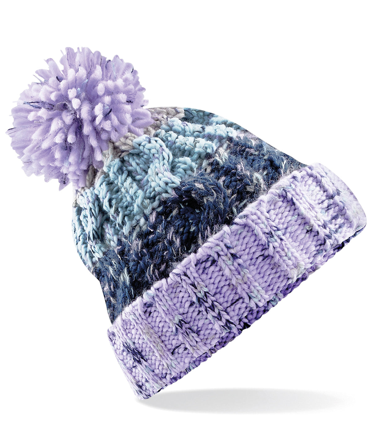 Beechfield Corkscrew pom pom beanie, image 10