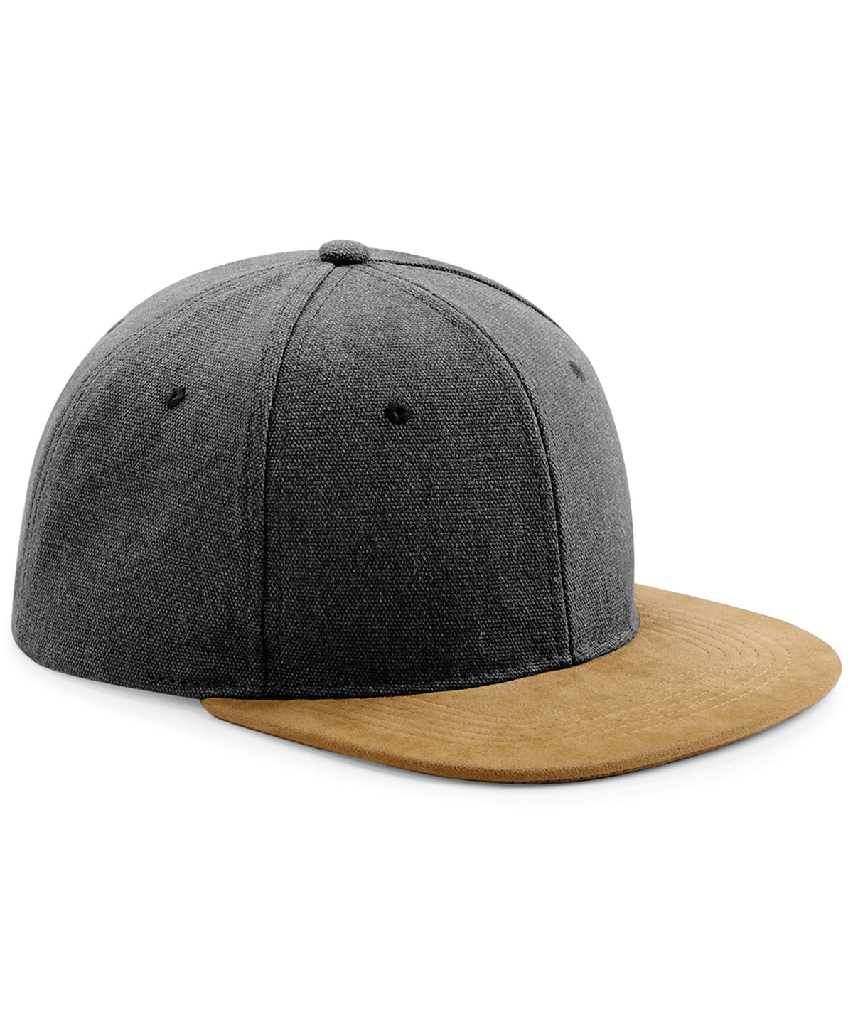 Beechfield Suede peak snapback, image 3