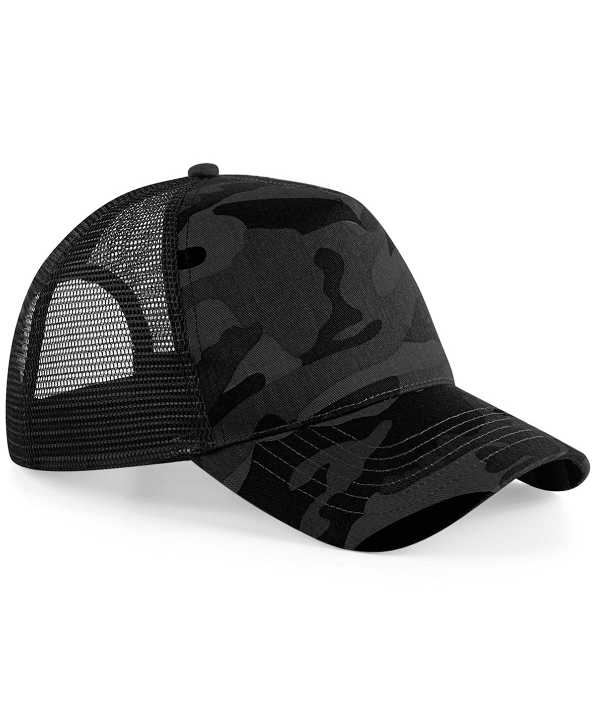 Beechfield Camo snapback trucker, image 4