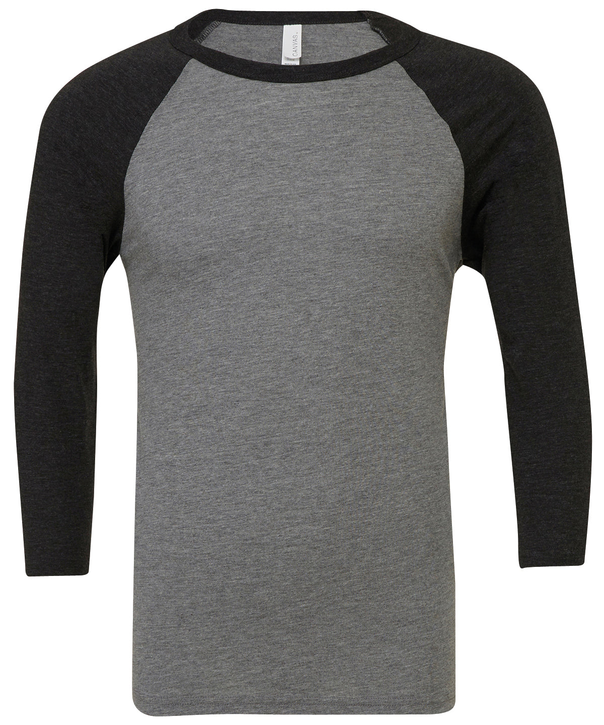 Bella Canvas Unisex triblend ¾ sleeve baseball t-shirt, main product image