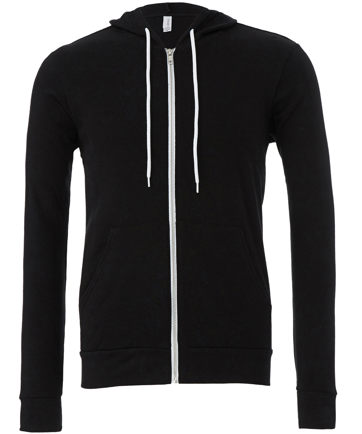 Bella Canvas Unisex polycotton fleece full-zip hoodie, image 3