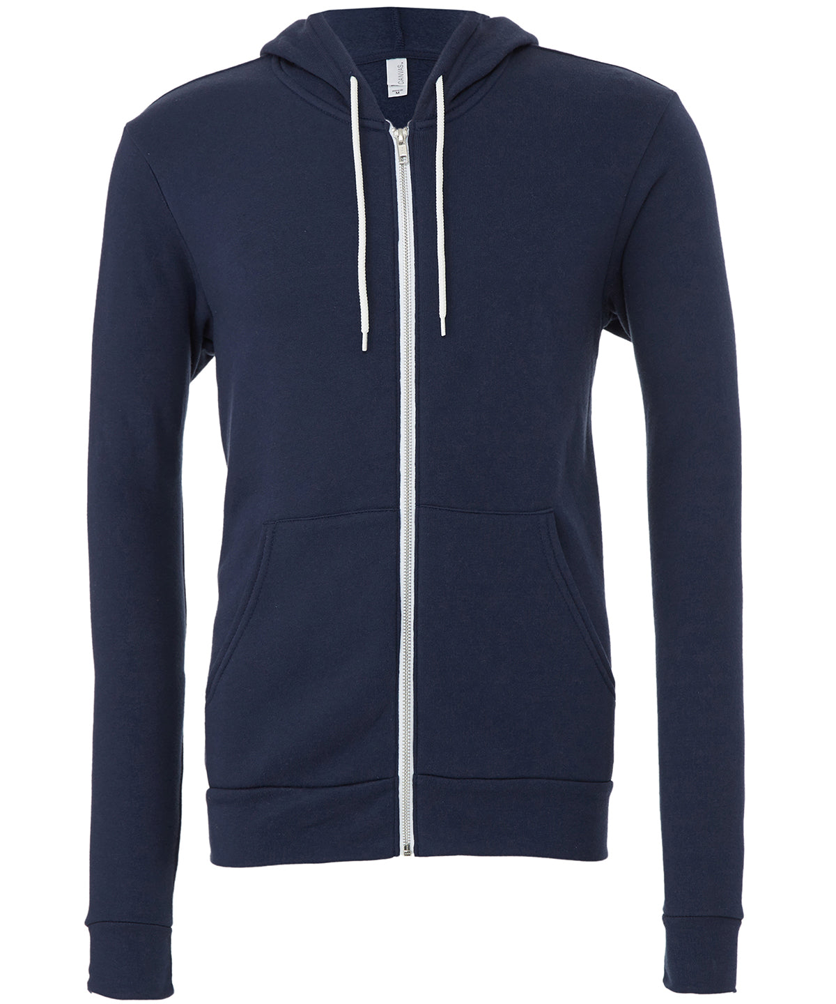 Bella Canvas Unisex polycotton fleece full-zip hoodie, image 4