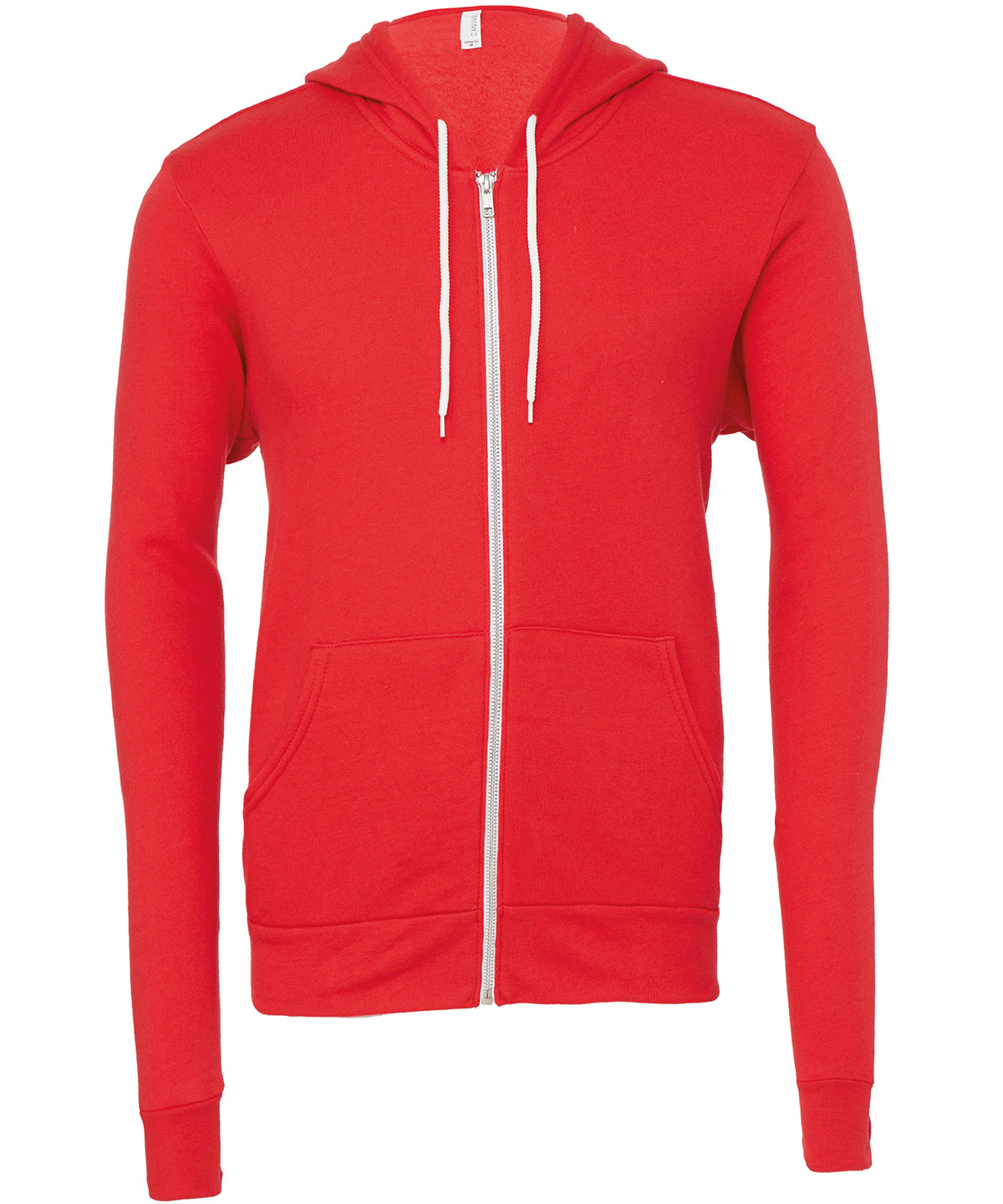 Bella Canvas Unisex polycotton fleece full-zip hoodie, image 5