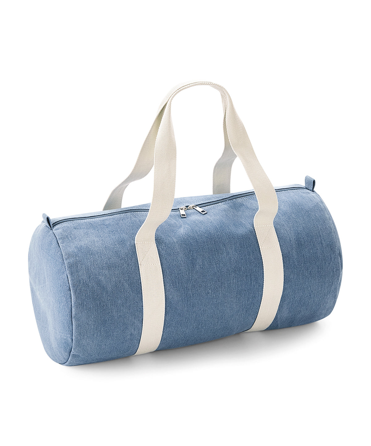 Bagbase Denim barrel bag, image 3