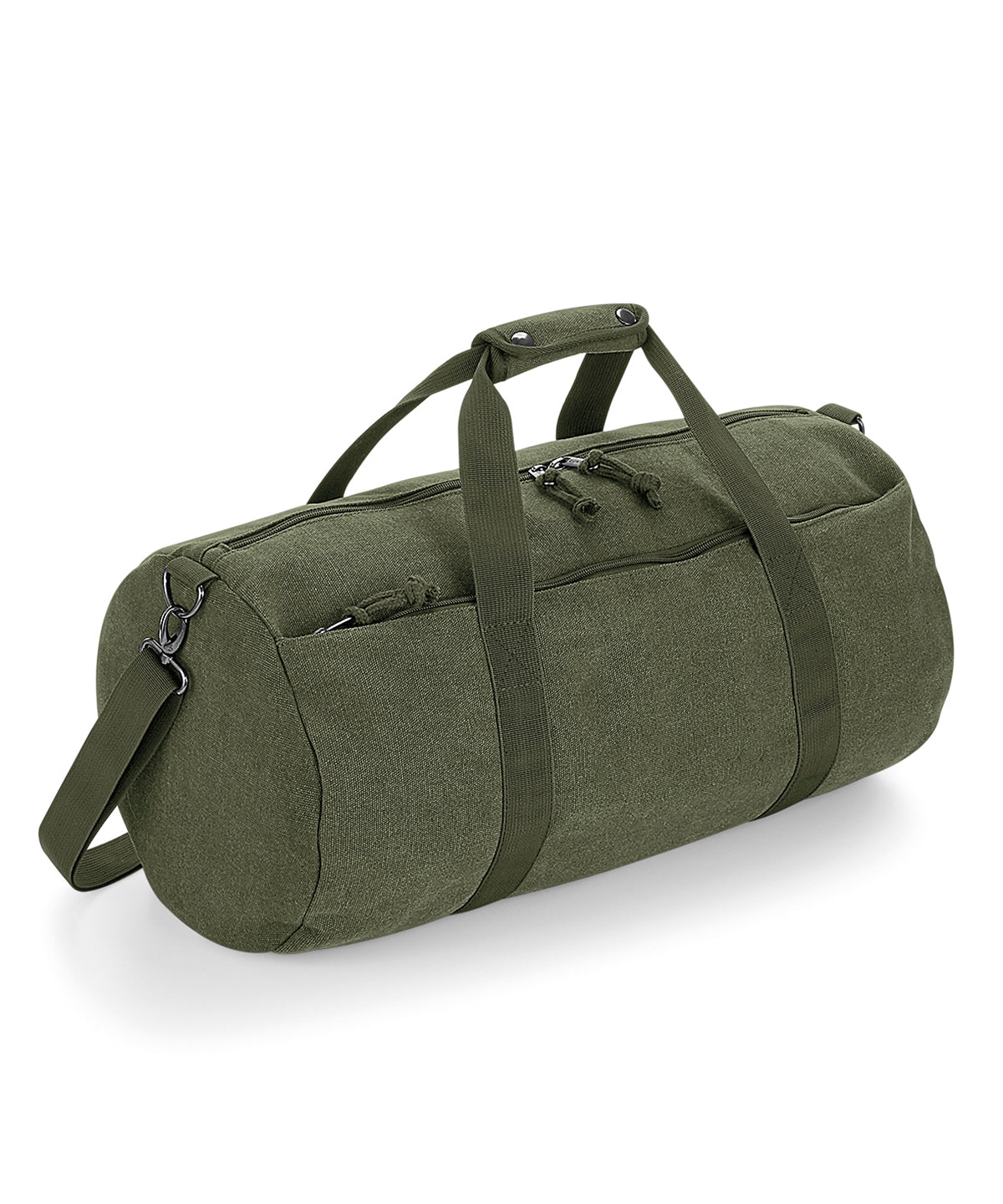 Bagbase Vintage canvas barrel bag, image 3