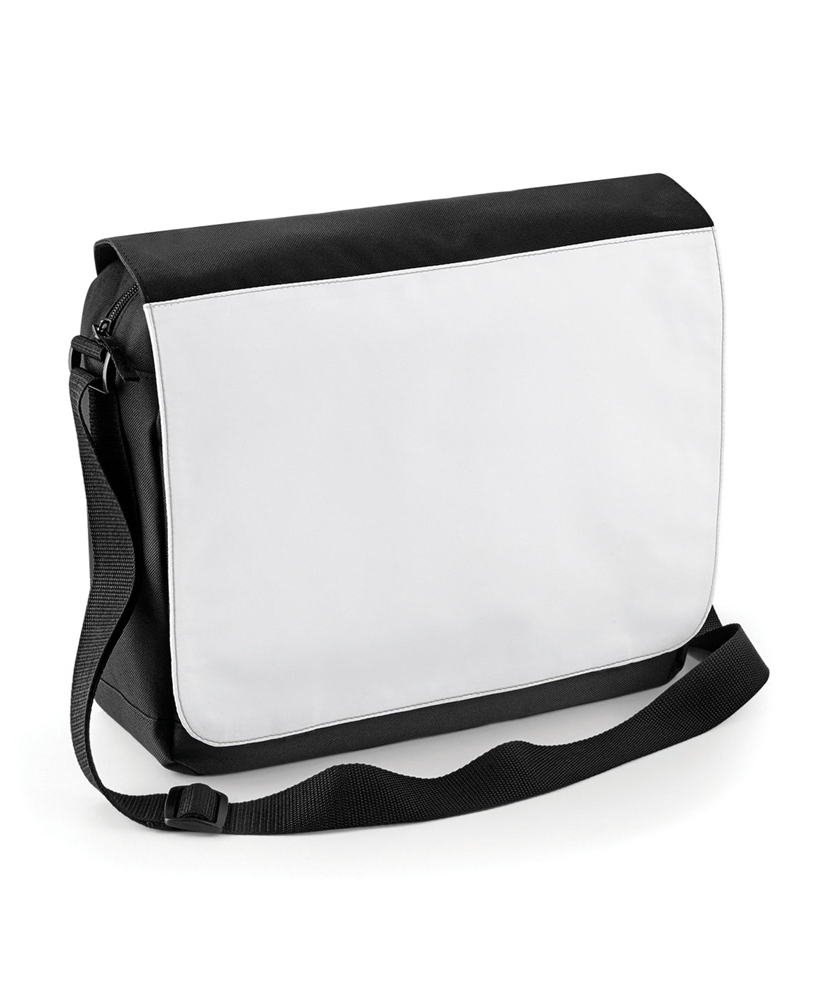 Bagbase Sublimation messenger bag in Black, image 2