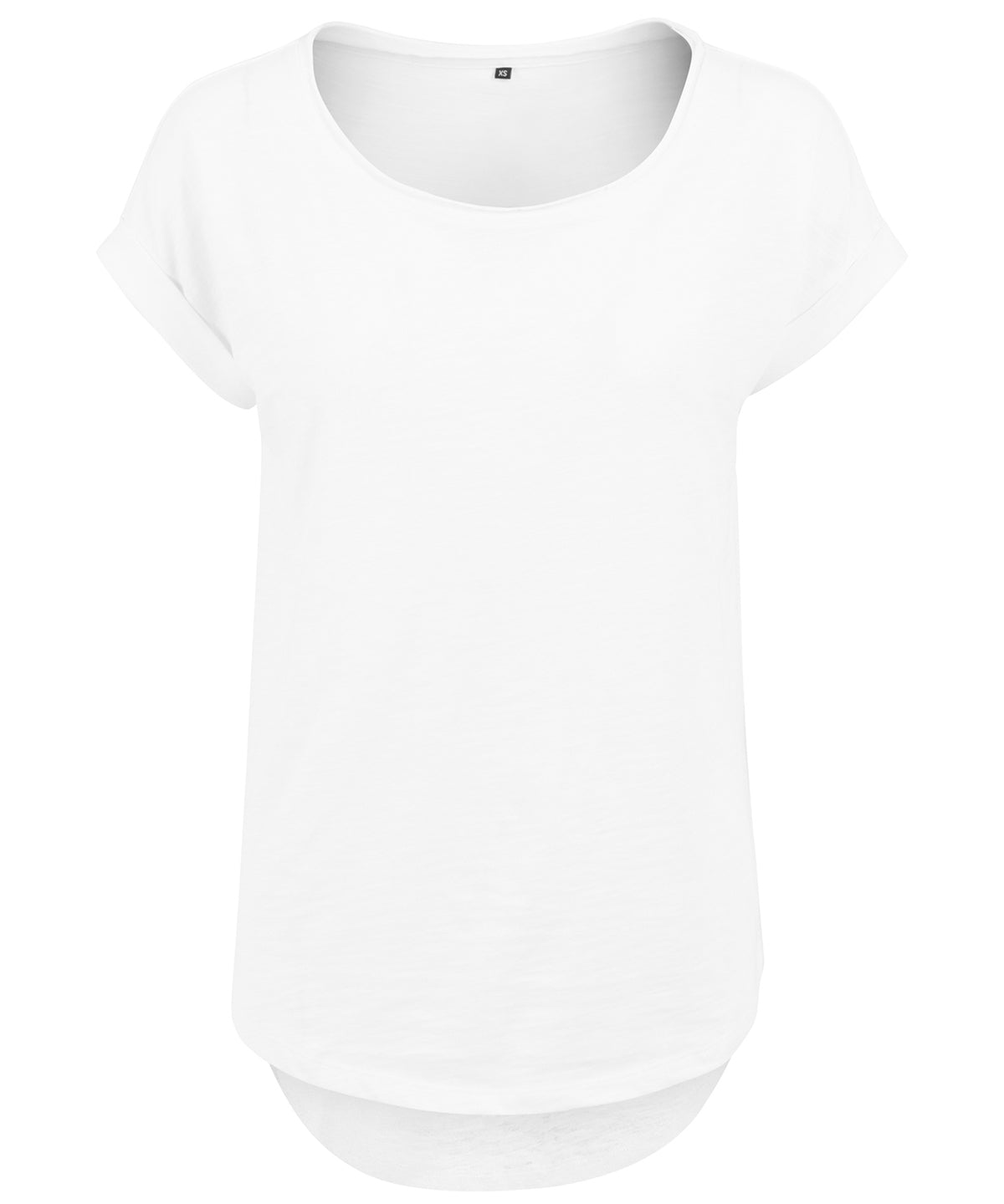 Build Your Brand Women's long slub tee, image 10