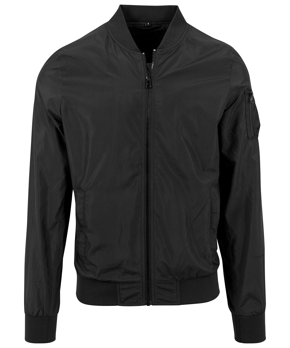 Build Your Brand Light Bomber jacket, main product image