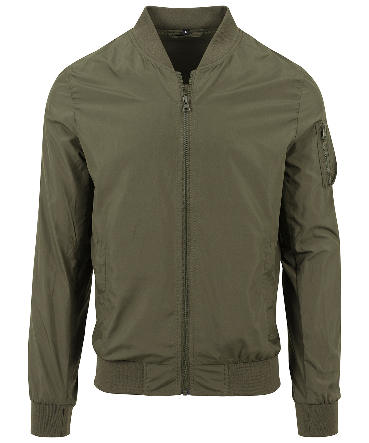 Build Your Brand Light Bomber jacket, image 3