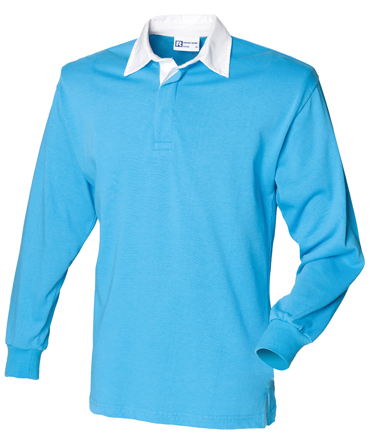 Front Row Long sleeve plain rugby shirt, image 5