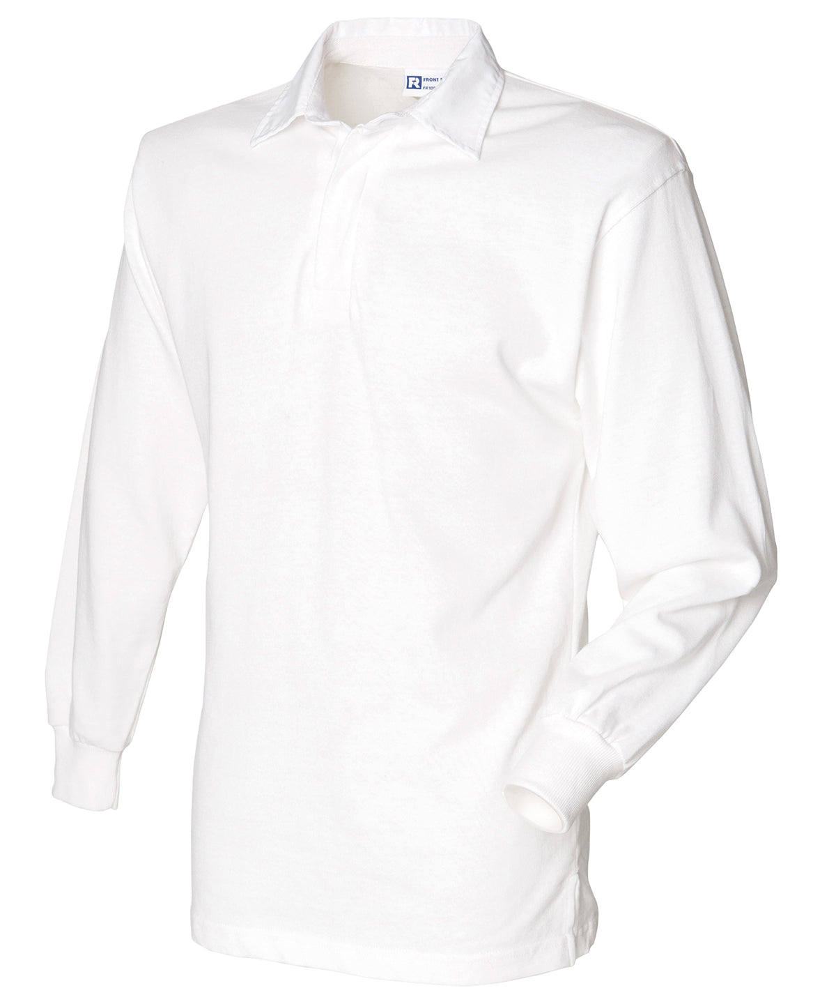 Front Row Long sleeve plain rugby shirt, image 6