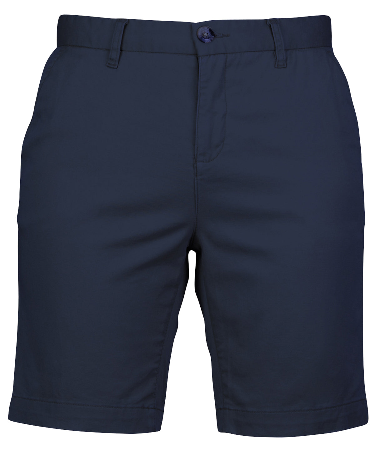 Front Row Women's stretch chino shorts in Navy, image 3