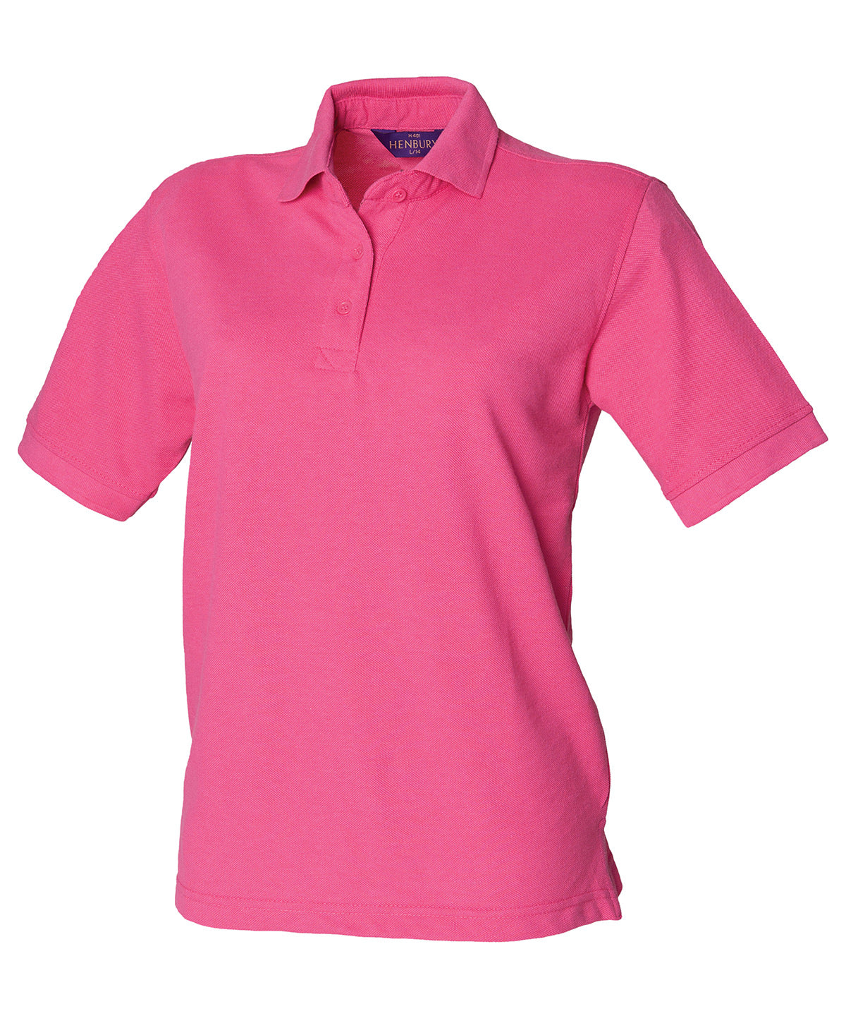 Henbury Women's 65/35 polo shirt, image 3
