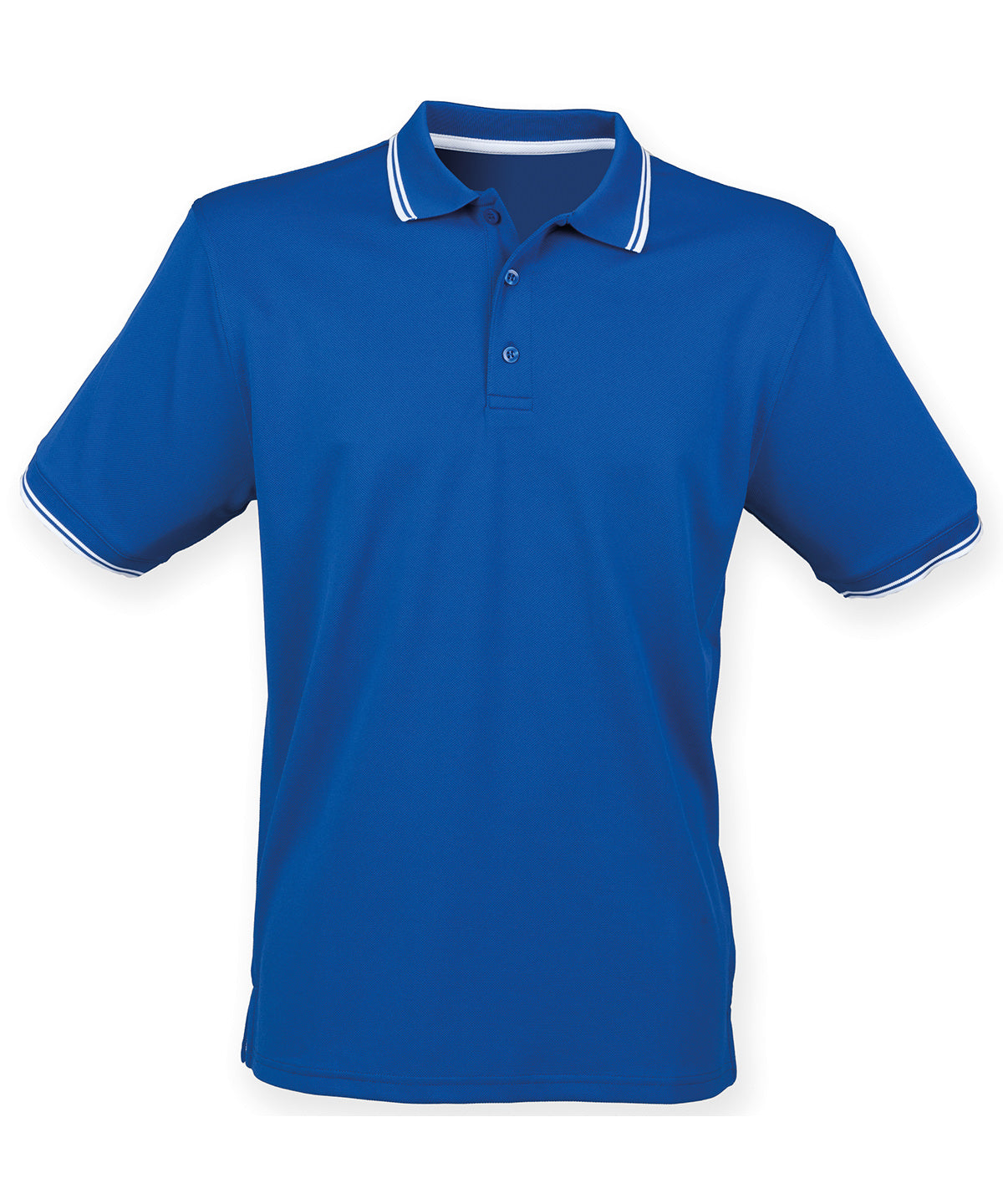 Henbury Double tipped Coolplus polo shirt, image 4