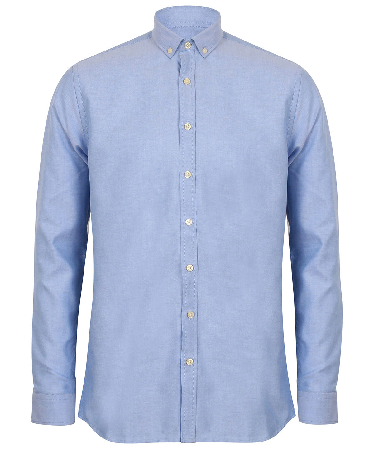 Henbury Modern long sleeve Oxford shirt, image 3