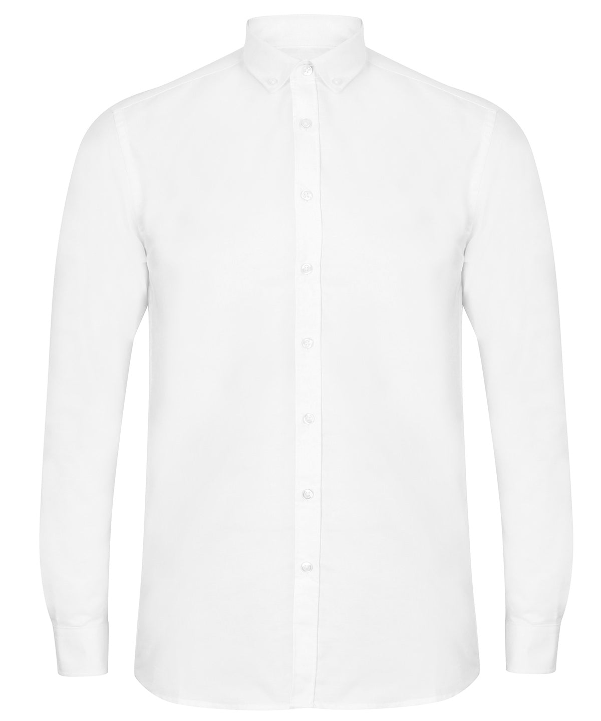 Henbury Modern long sleeve Oxford shirt, image 4