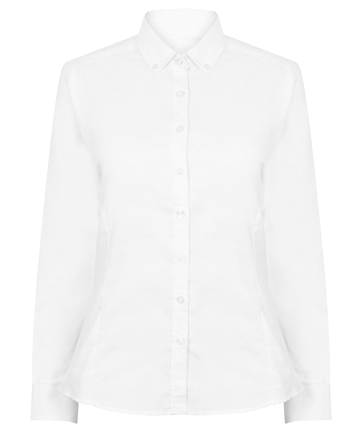 Henbury Women's modern long sleeve Oxford shirt, image 4