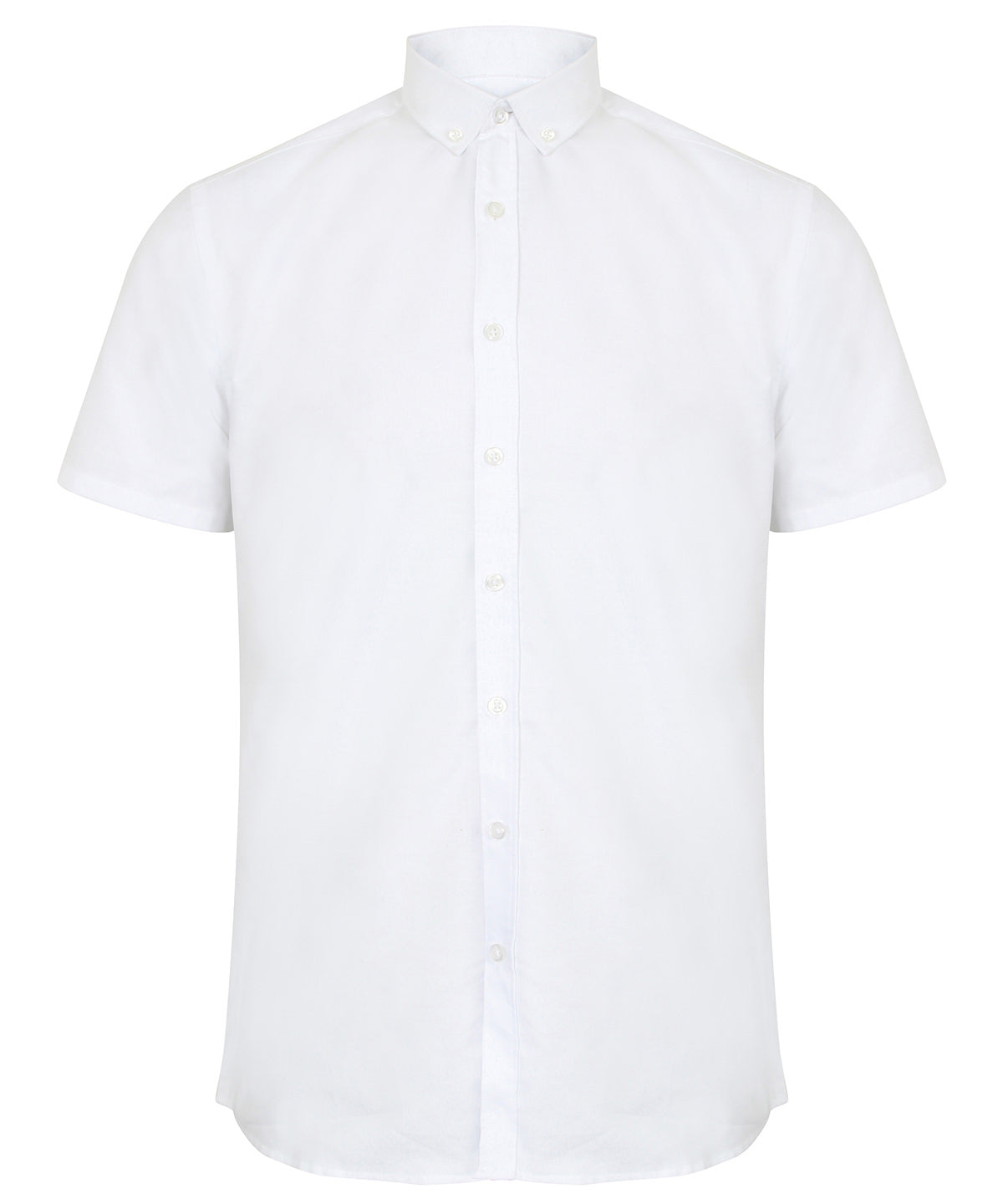 Henbury Modern short sleeve Oxford shirt, image 4