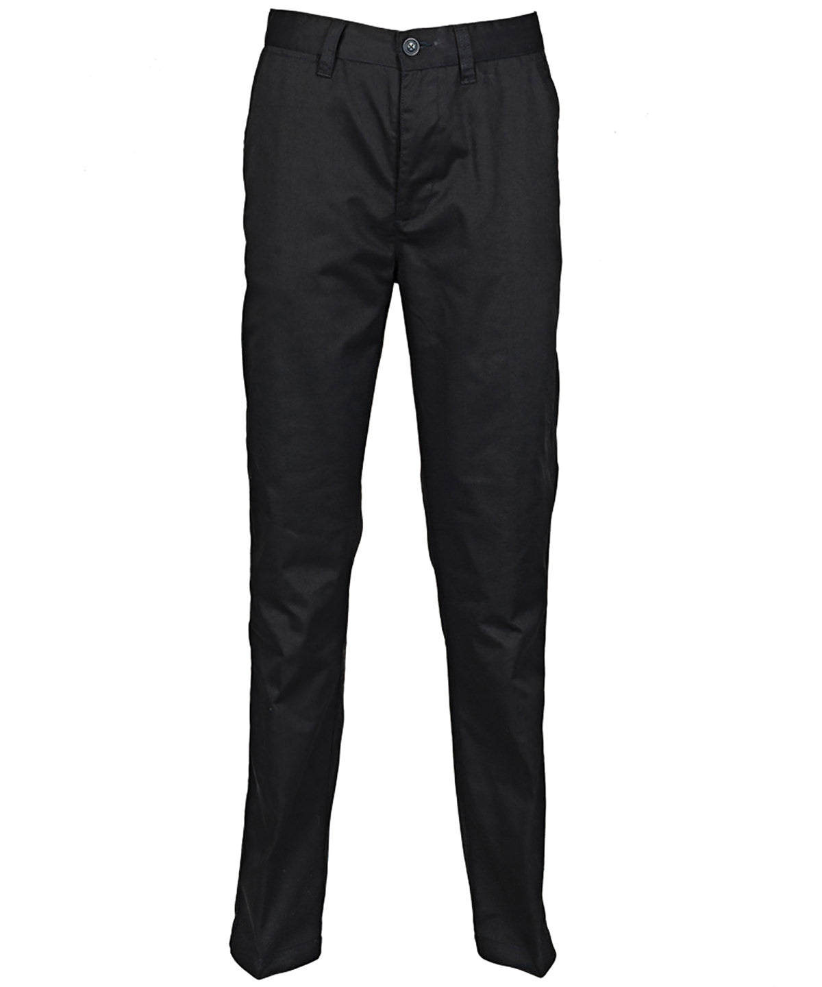 Henbury Women's 65/35 flat fronted chino trousers, image 2