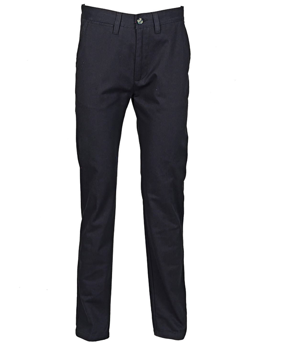 Henbury Women's 65/35 flat fronted chino trousers, image 3