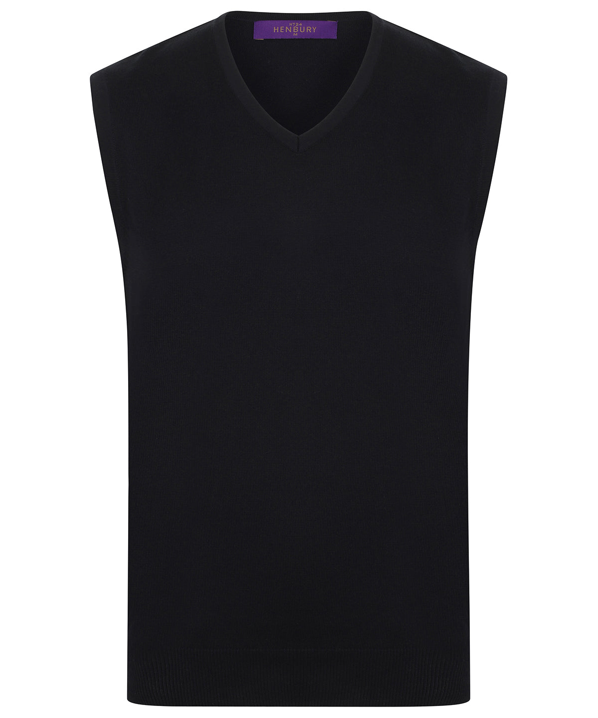 Henbury Sleeveless v-neck jumper, image 2
