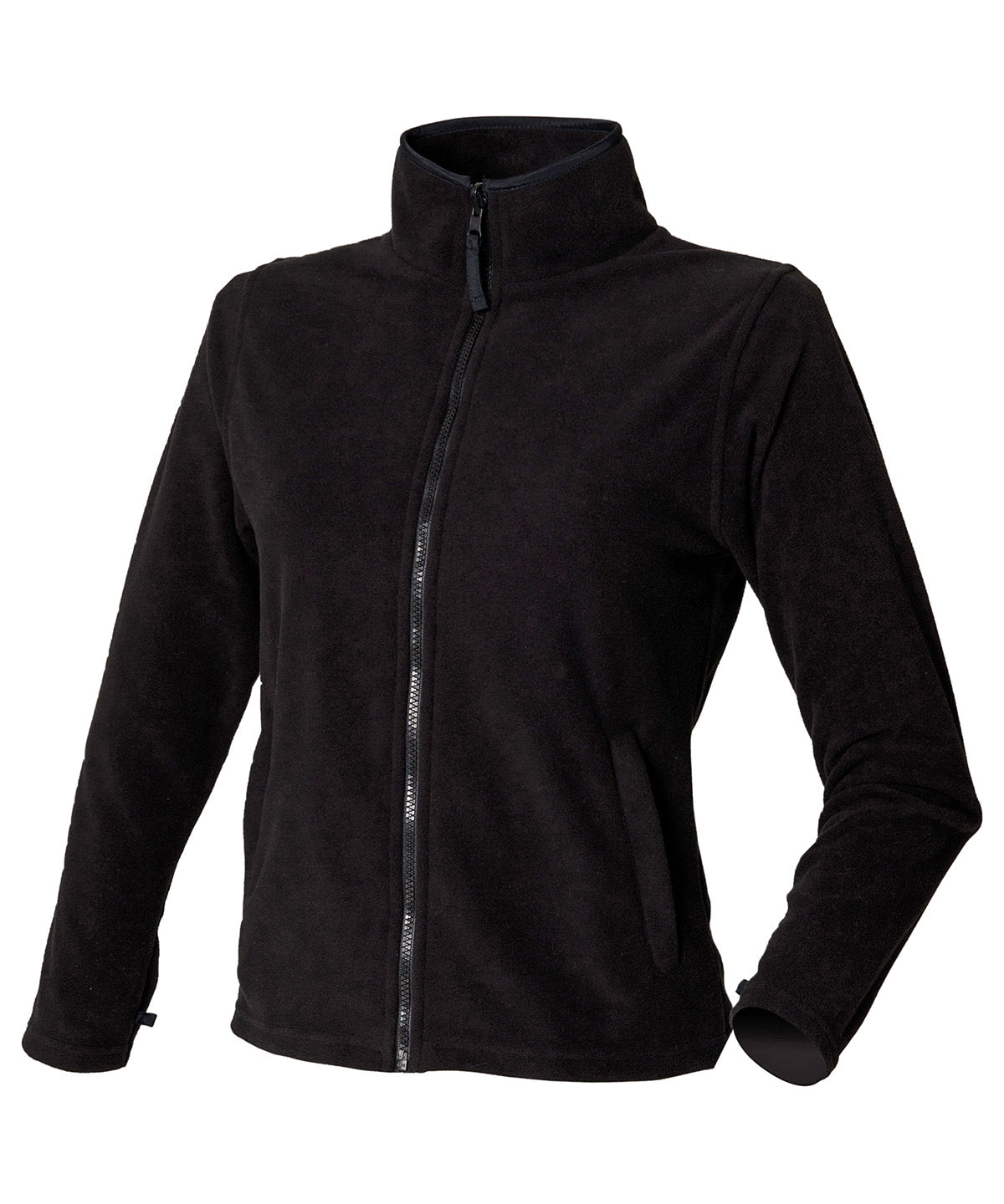 Henbury Women's microfleece jacket, image 2