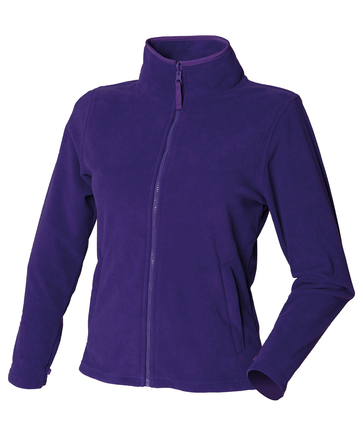 Henbury Women's microfleece jacket, image 4