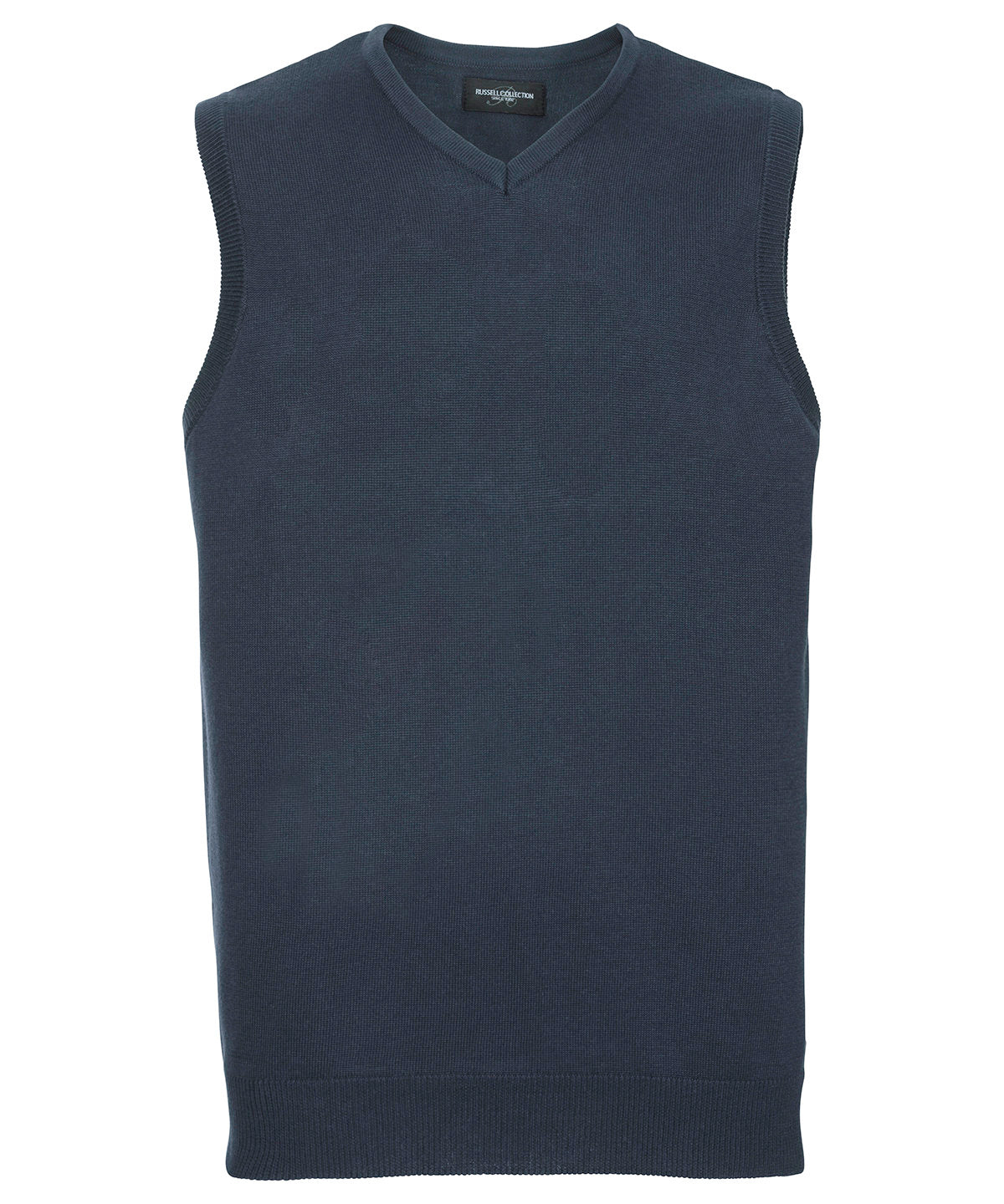 Russell Athletic Collection V-neck sleeveless knitted sweater, image 4