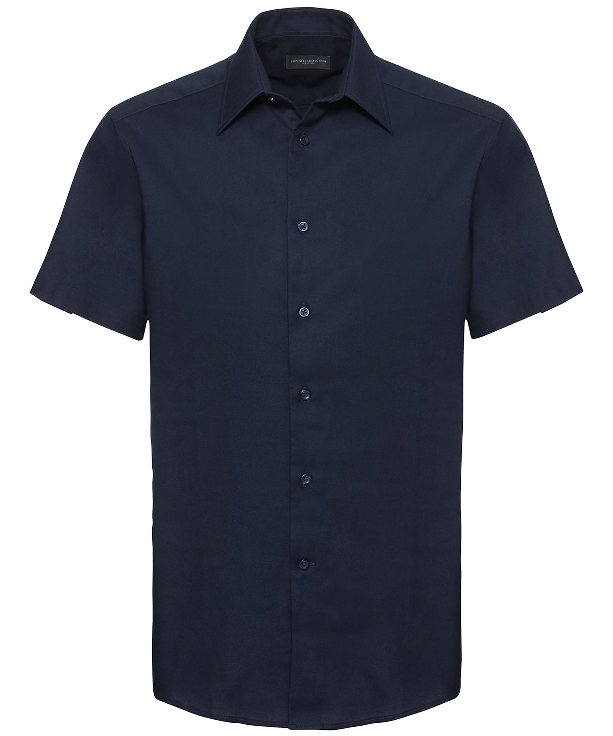 Russell Athletic Collection Short sleeve easycare tailored Oxford shirt, image 3