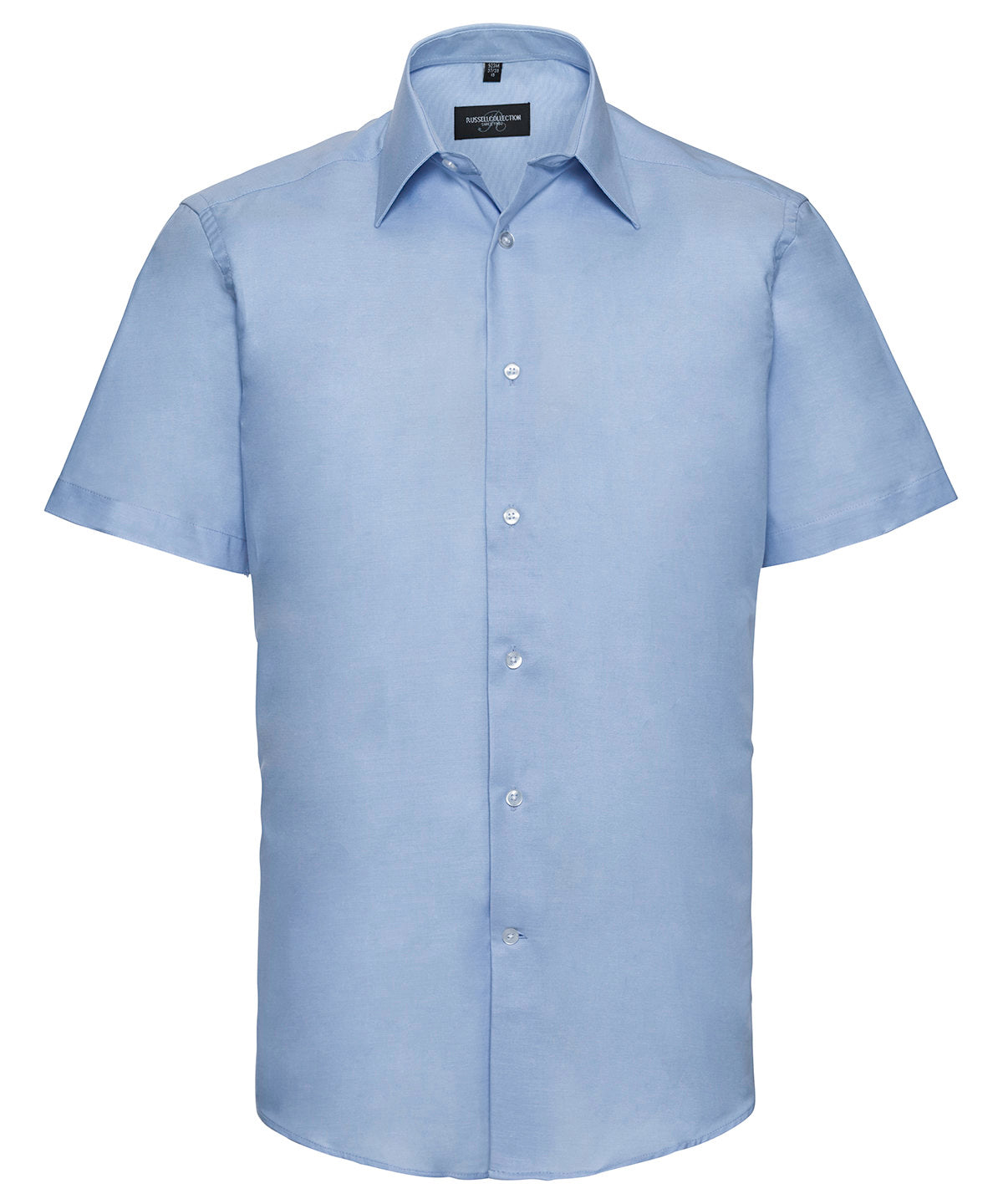 Russell Athletic Collection Short sleeve easycare tailored Oxford shirt, image 4