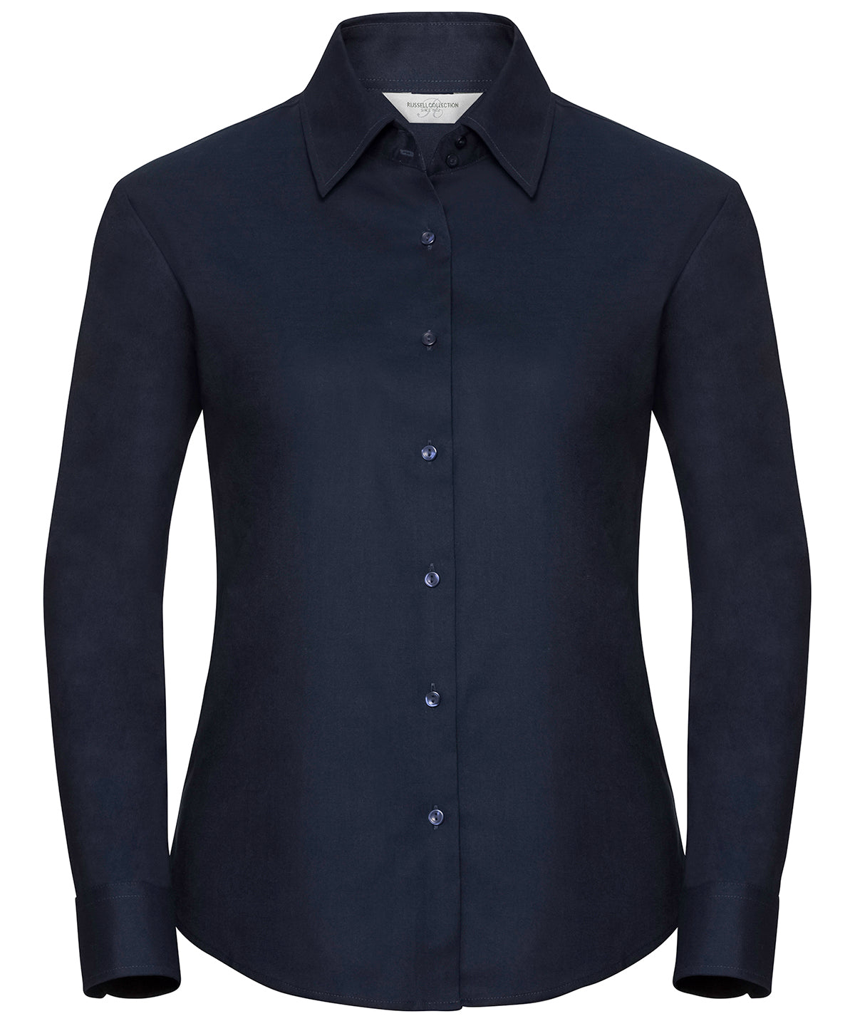 Russell Athletic Collection Women's long sleeve easycare Oxford shirt, main product image
