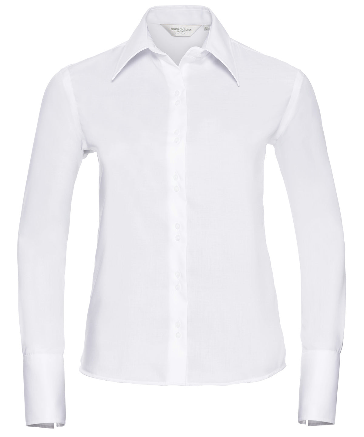 Russell Athletic Collection Women's long sleeve ultimate non-iron shirt, image 4