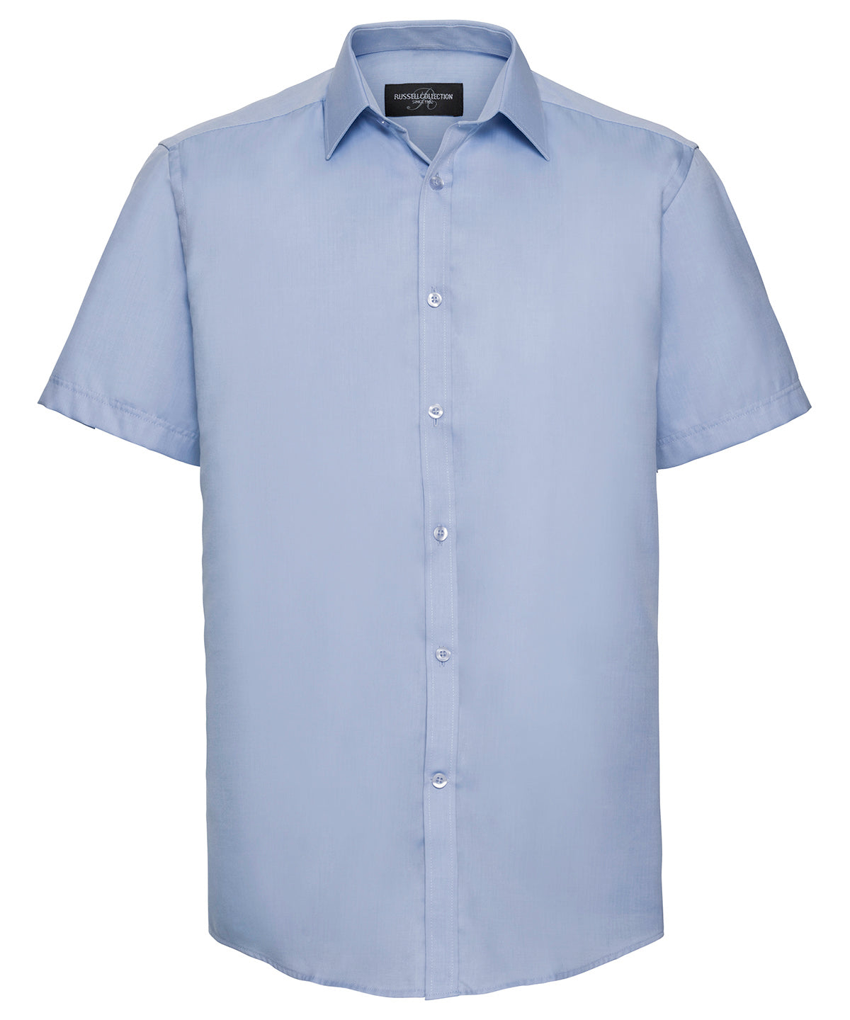 Russell Athletic Collection Short sleeve herringbone shirt, image 2