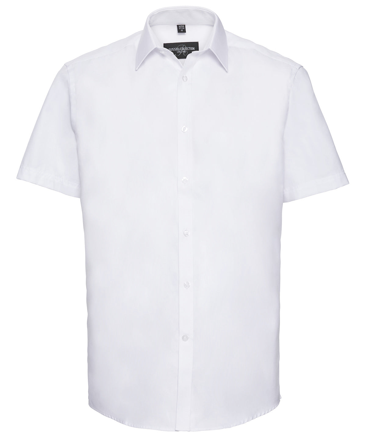Russell Athletic Collection Short sleeve herringbone shirt, image 3