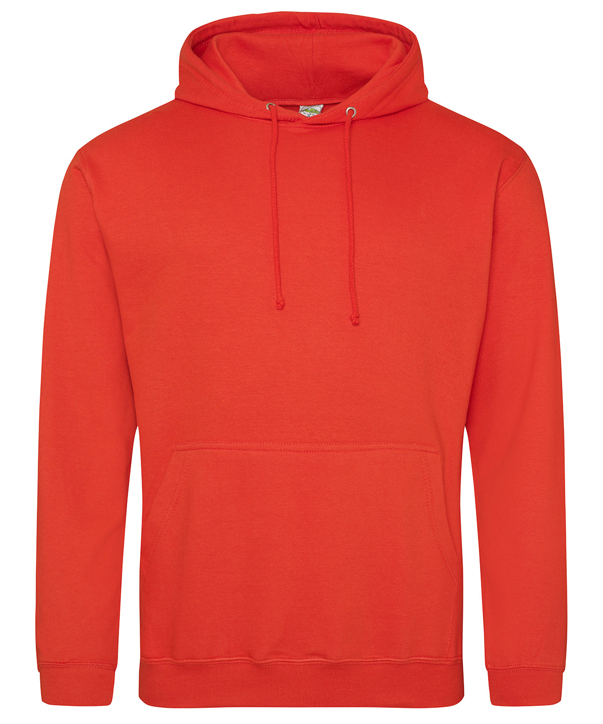 AWDis Just Hoods College hoodie in Sunset Orange, product image