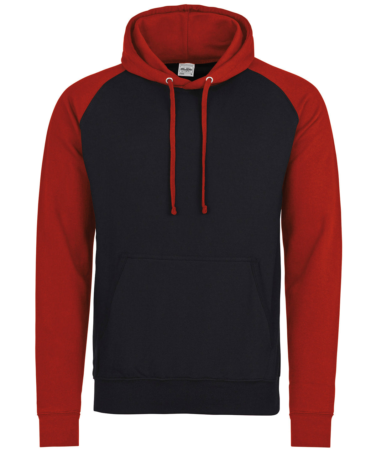 AWDis Just Hoods Baseball hoodie, image 4