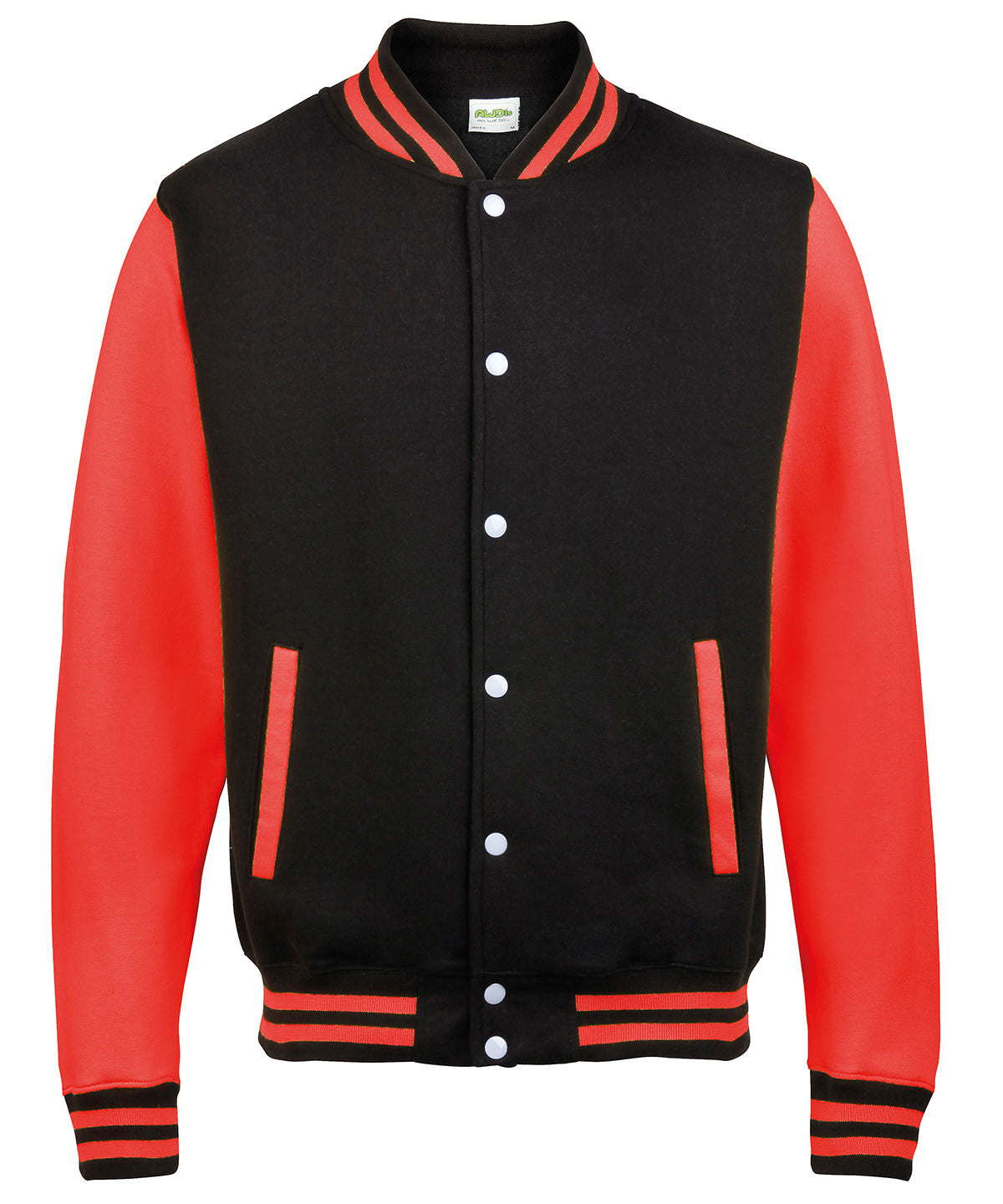 AWDis Just Hoods Varsity jacket, image 6