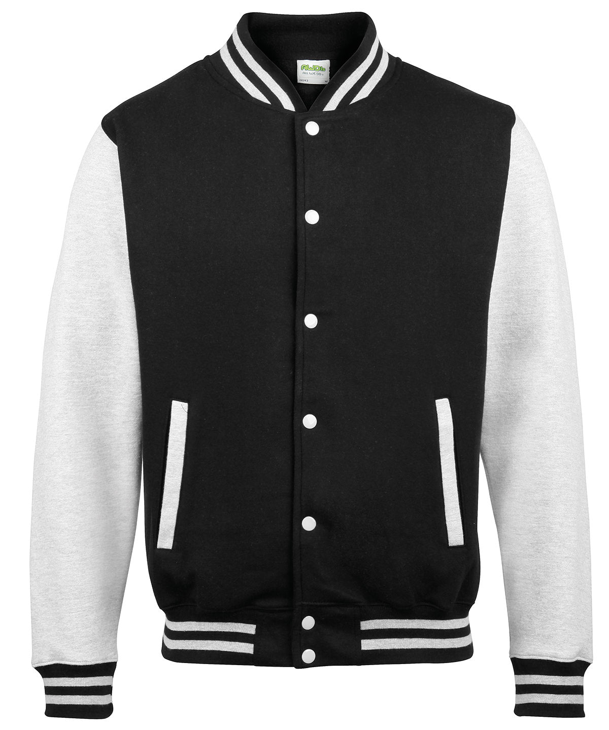 AWDis Just Hoods Varsity jacket, image 7