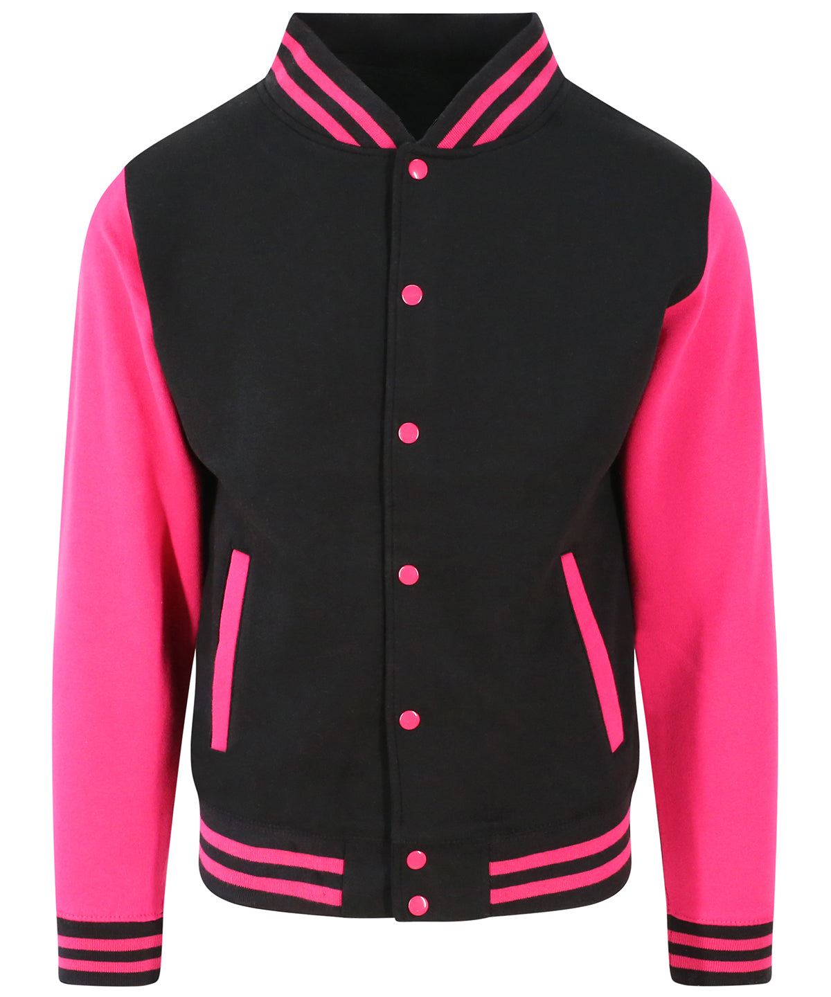 AWDis Just Hoods Varsity jacket, image 8